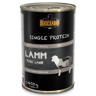 BELCANDO SINGLE PROTEIN Lamm 200 g Dose