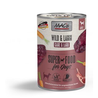 MACs Dog Wild & Lamm 400 g Dose