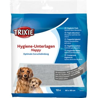 Trixie Hygiene-Unterlage Nappy mit Aktivkohle 40  60 cm, 7 Stk