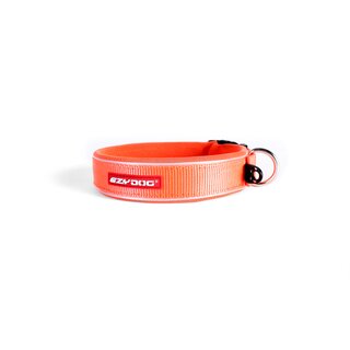 EzyDog Neopren Classic Hundehalsband - orange S