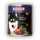 Amora Pur mit Lachs & Seefisch 400 g Dose