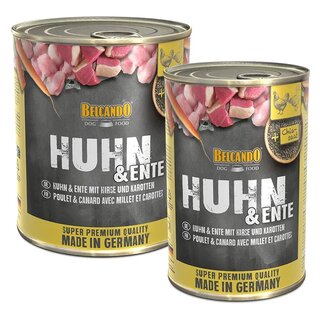 BELCANDO Huhn & Ente mit Hirse & Karotten