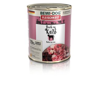 BEWI DOG Reich an Kalb 800 g Dose