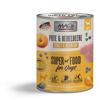 MACs Dog Pute & Heidelbeere