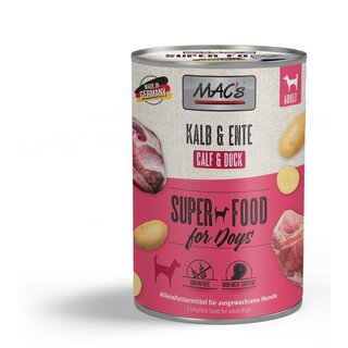 MACs Dog Kalb & Ente 400 g Dose