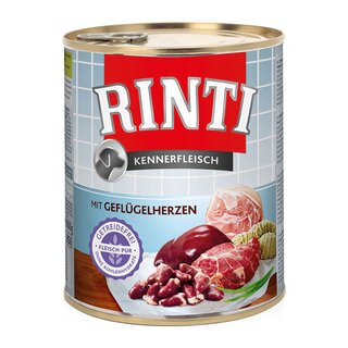 Rinti Kennerfleisch Geflgelherzen