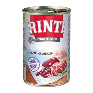 Rinti Kennerfleisch Geflgelherzen 400 g Dose