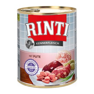 Rinti Kennerfleisch Pute 800 g Dose