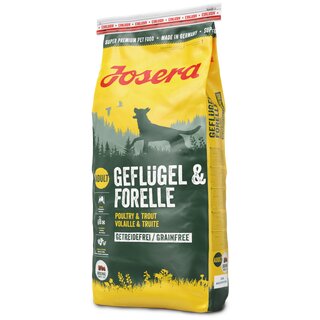 Josera Geflügel & Forelle 5 x 900 g Fresh Pack