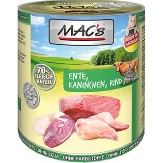 MACs Cat Ente, Kaninchen & Rind