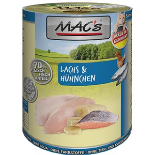MACs Cat Lachs & Hühnchen 400 g Dose