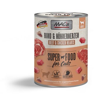 MACs Cat Rind mit Hhnerherzen 800 g Dose