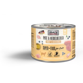 MACs Cat Pute, Rind & Heidelbeeren 200 g Dose