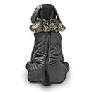 Freezack Mantel Parka schwarz