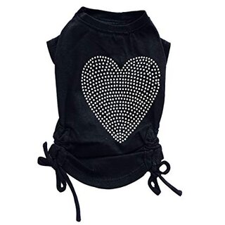 Doggydolly Stretchpulli Black Heart schwarz