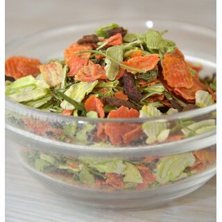 Gem�seflocken-Mix - ohne Getreide mit Kr�utern 10 kg