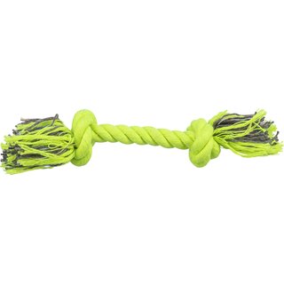 Trixie Spielzeug Tau mit Knoten 37 cm, lime