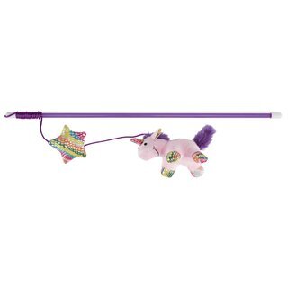 Trixie Spielangel mit Einhorn 45 cm