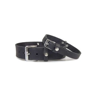 Hundehalsband Weinheim Schwarz Breite 20 mm / Lnge 42 cm