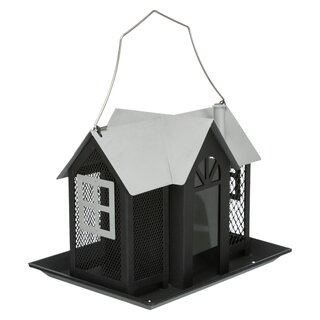 Trixie Futterhaus Villa, 2.000 ml/26 × 19 × 19 cm, schwarz