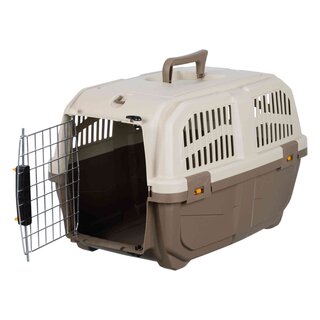 Trixie Transportbox Skudo, taupe/sand M 59 � 65 � 79 cm