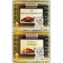 Amora Fleisch pur Katzenkinder 200 g mit Kalb+Putenherzen