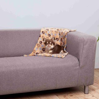 Trixie Decke Laslo beige 100  70 cm