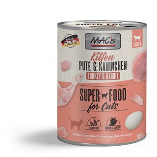 MACs Cat Kitten Pute und Kaninchen 800 g