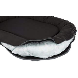 Trixie Kissen Samoa Vital, oval, schwarz 90  70 cm