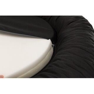 Trixie Kissen Samoa Vital, oval, schwarz 90  70 cm