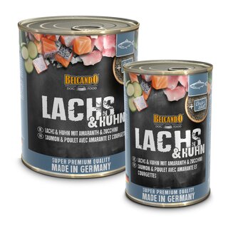 BELCANDO Lachs und Huhn mit Amaranth & Zucchini 400 g