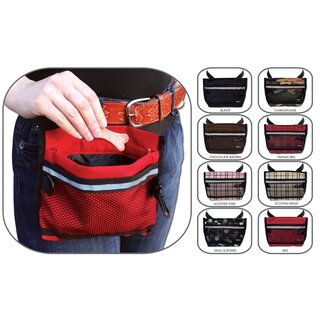 Doxtasy Quick Access Treat and Training Bag Red