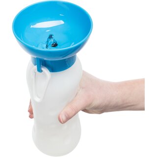 Trixie Flasche mit Trinknapf, 0,55 l, versch. Farben