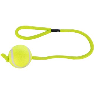 Trixie Tennisball am Seil, � 6/50 cm, Farbe: lime