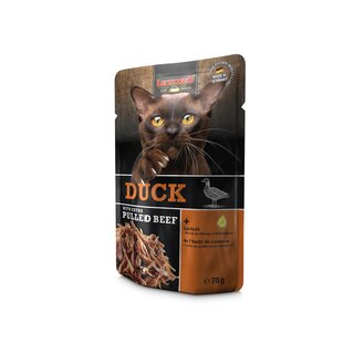 LEONARDO Duck + extra pulled Beef Karton (16 x 70g)