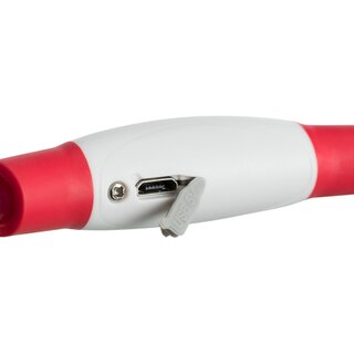 Trixie Flash Leuchtring USB grn S-M: 40 cm/ 8 mm
