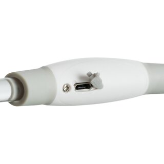 Trixie Flash Leuchtring USB rot L-XL: 65 cm/ø 8 mm