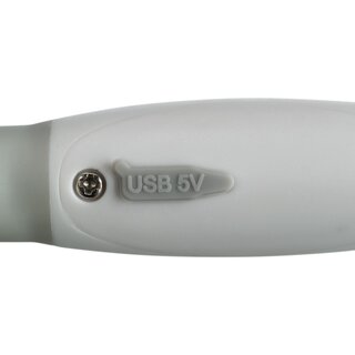 Trixie Flash Leuchtring USB rot L-XL: 65 cm/ø 8 mm