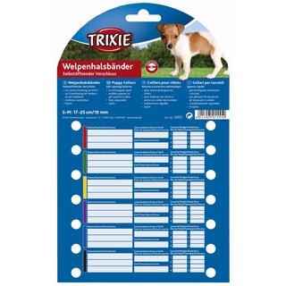 Trixie Junior Set Welpenhalsbnder M-L: 22-35 cm/10 mm