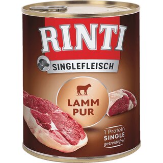 Rinti Singlefleisch Lamm Pur 400 g Dose