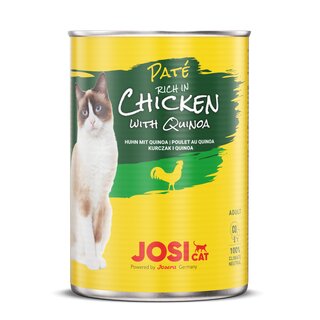 JosiCat Paté Chicken mit Quinoa, 400g