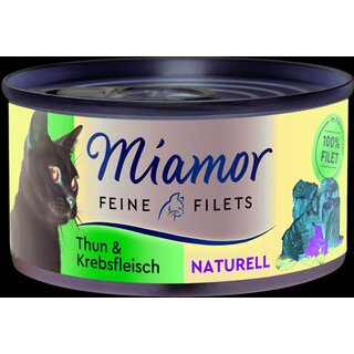 Miamor Feine Filets naturelle, 80 g