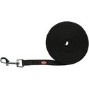 Trixie Schleppleine, gummiert, schwarz, 5 m/15 mm