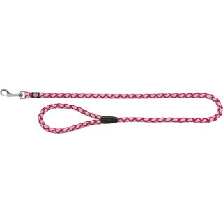 Trixie Cavo Reflect Leine S-M 1,00 m/ 12 mm fuchsia