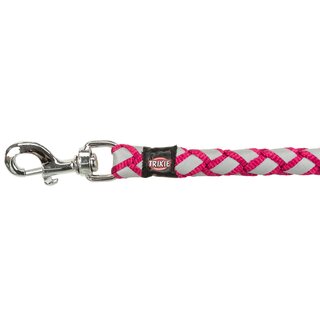 Trixie Cavo Reflect Leine S-M 1,00 m/ 12 mm fuchsia