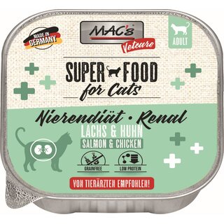 MACS Cat Vetcare Nierendit Lachs & Huhn 100g