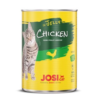 12 x 400 g JosiCat Chicken in Jelly