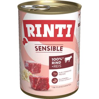 Rinti Sensible Rind & Reis 800 g Dose