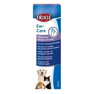 Trixie Ohrenpflege mit Spezialtropfer, 50 ml