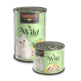 LEONARDO Wild + extra Filet 400 g Dose